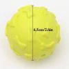 Rubber Squeaky Dog Ball Creative Funny Dog Bite Ball Pet Chew Ball Toy Bite Resistant Ball Pet Chew Squeaky Toy