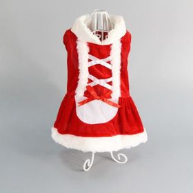 Pet Dog Christmas Clothing (Option: Red Skirt-XS)