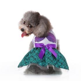 Christmas Dog Supplies Witch Dog Clothing Bat (Option: 7style-XL)