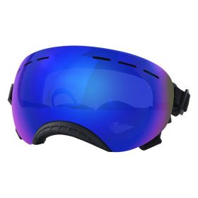 UV Protection Pet Windproof Goggles (Option: Black Frame Blue Lens)