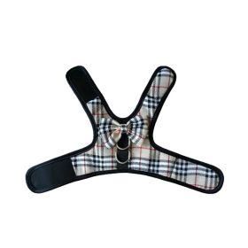 Pet Clothes Plaid Dog Breathable Velcro Vest (Option: Plaid-M)