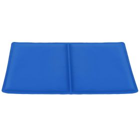 Pet Dog Cooling Mat Pressure Activated Gel Self Cooling Mat Pad Pet Cooling Bed Mats Portable Pet Cooling Mat L Size (Size: S)