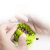 Dog Toys Treat Balls Interactive Hemp Rope Rubber Leaking Balls For Small Dogs Chewing Bite Resistant Toys Pet Tooth Cleaning Bite Resistant Toy Ball