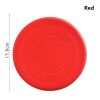 Soft Non-Slip Dog Flying Disc Silicone Game Frisbeed Anti-Chew Dog Toy Pet Puppy Training Interactive Dog Supplies