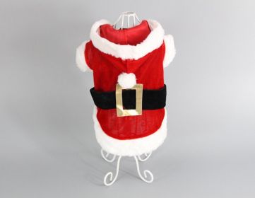 Pet Dog Christmas Clothing (Option: Red Clothes-XXS)