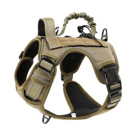 Outdoor Training Explosion-proof Bra Hand Holding Rope (Option: Brown-M)