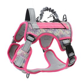 Outdoor Training Explosion-proof Bra Hand Holding Rope (Option: Camouflage Pink Colors-M)