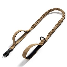 Outdoor Training Explosion-proof Bra Hand Holding Rope (Option: Khaki Hand Holding Rope-L)